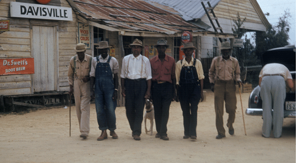 Group of men who were test subjects in the Tuskegee Syphilis Experiments
